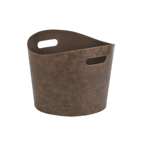 005.1239-corbeille-granule-buches-gamma-simili-vintage-marron-vide