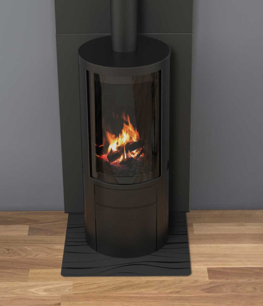 plaque de sol pour poêle