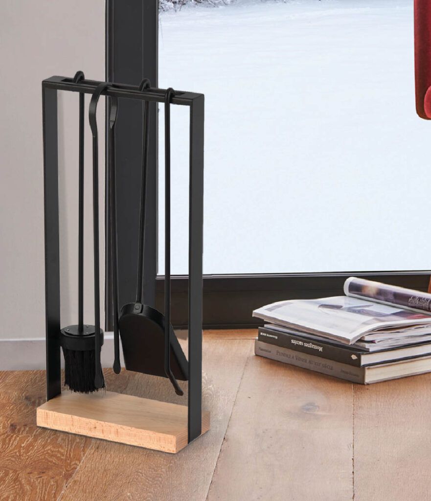 serviteur pour cheminee scandinave Nordik