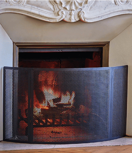 Pare feu grilles perforées