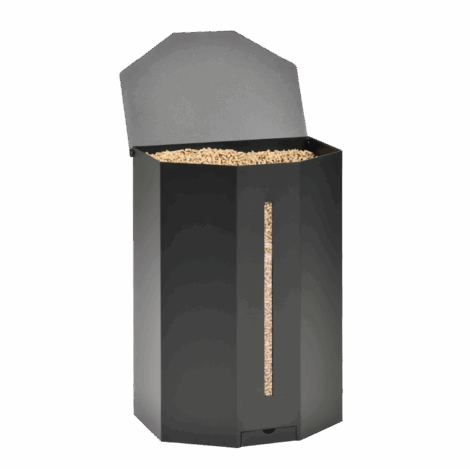005.10731n3-quartz-reserve-granules-grande-contenance-noir-tamis-tiroir-pellets-ouvert
